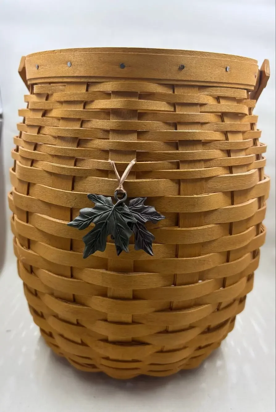 Vtg Longaberger 2000 October Fields Basket